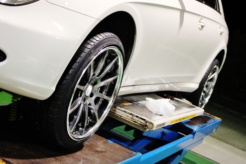 CLS×SSRエグゼキューターCV01 スーパーコンケイブとAMG GLA45